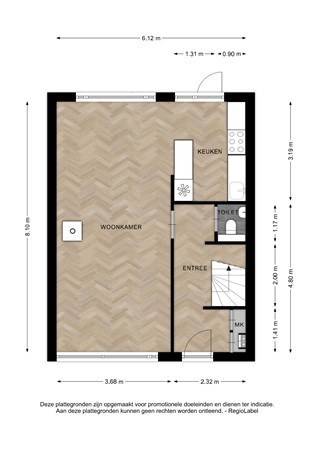Floorplan - Dekkershof 10, 7213 XK Gorssel